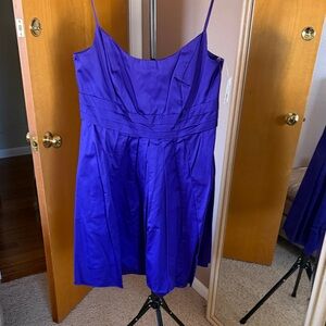 David's Bridal Purple short Dress